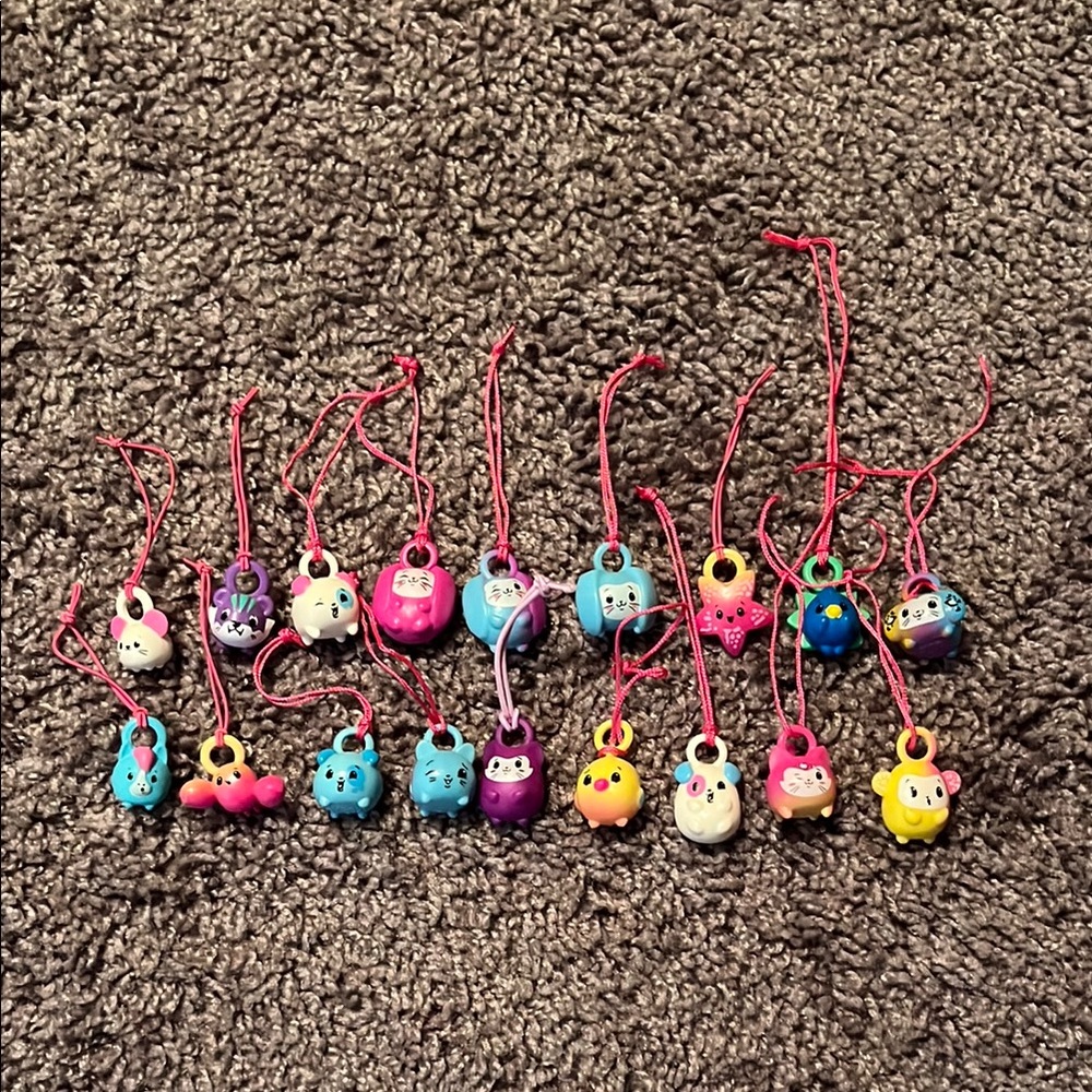 Pikmi Pops Keychain Bag Charms Bundle Of 18